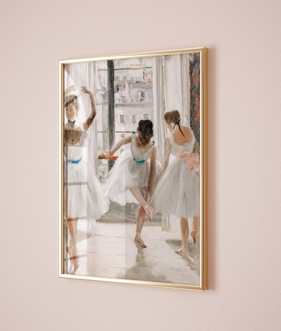 Ballet Art Teenage Girls Room Wall Art Print