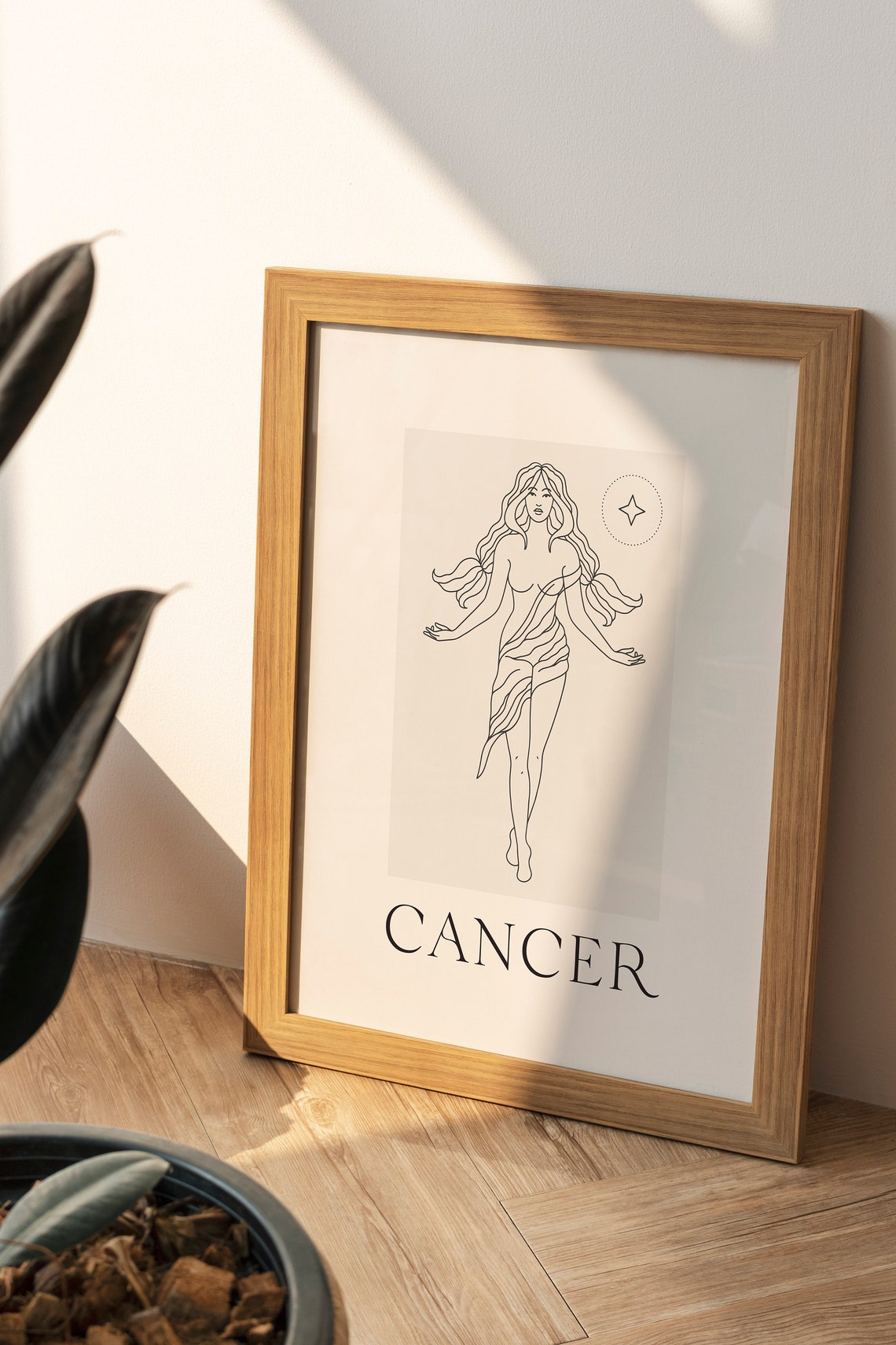 Cancer Art Print Cancer Gifts Cancer Print Cancer Decor Zodiac Gifts Cancer Birthday Gift Astrology Gifts - Image 2