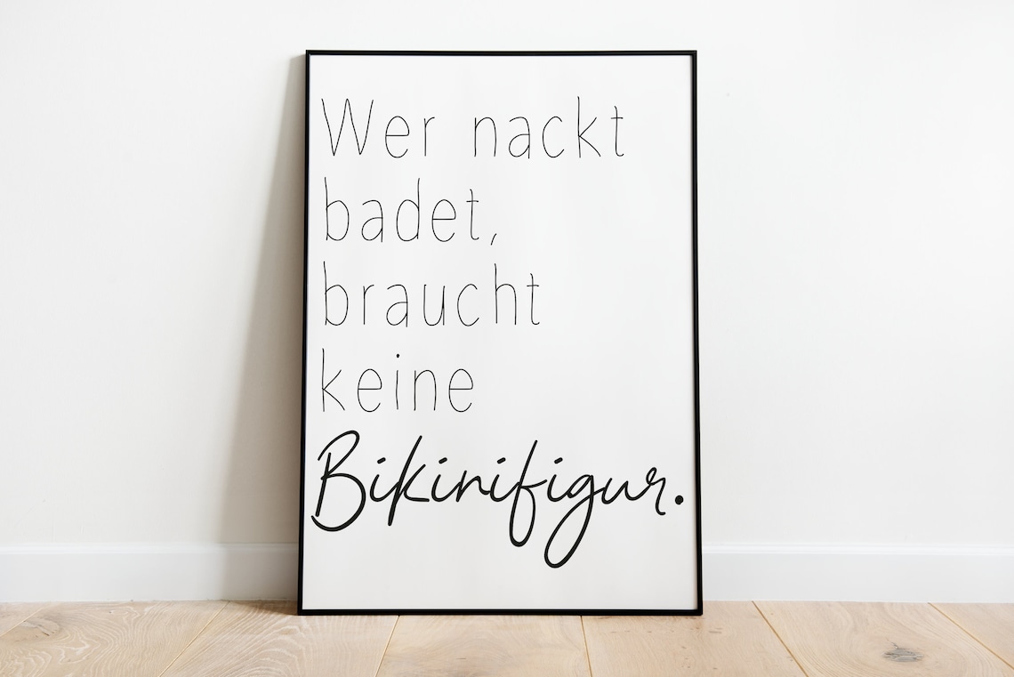 Bathroom Humor Poster, If You Bathe Naked