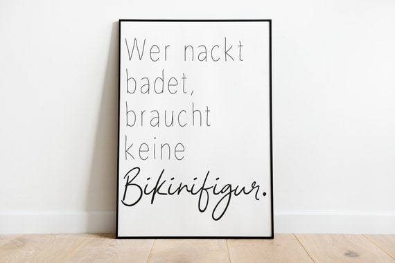 Bathroom Humor Poster, If You Bathe Naked