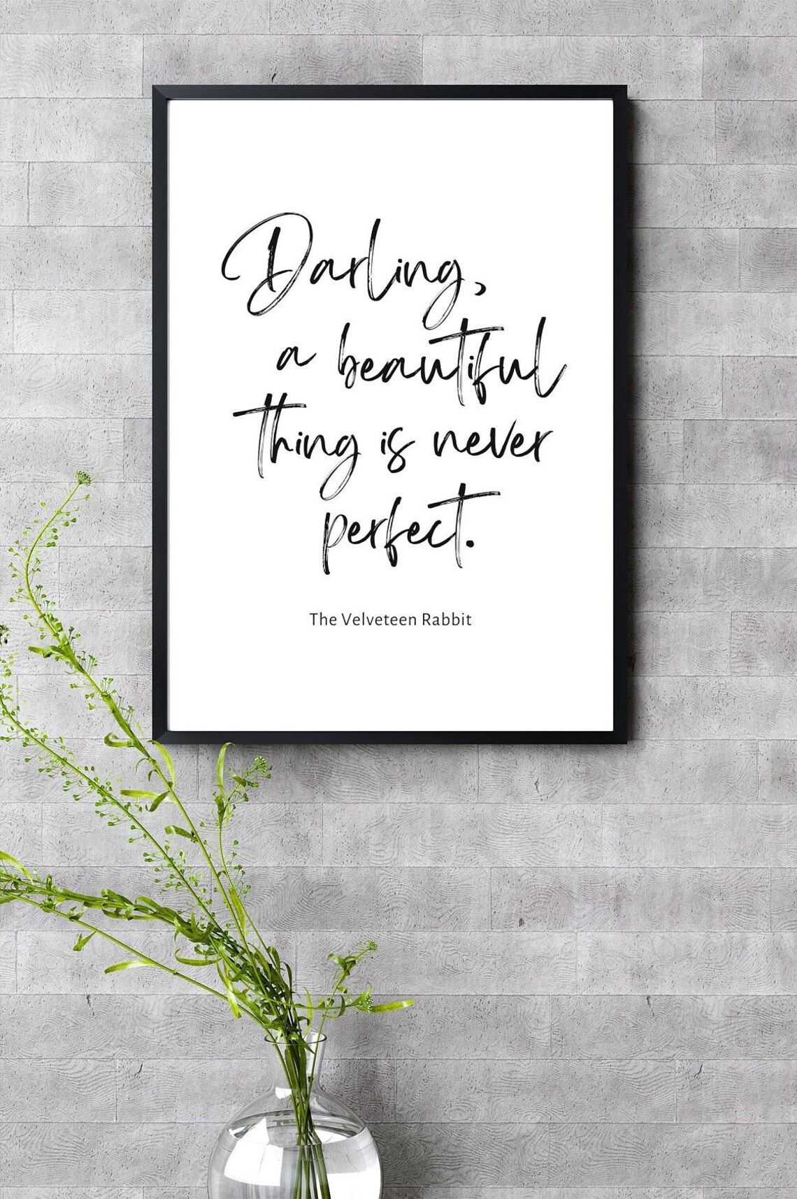 The Velveteen Rabbit Quote, Boho Modern Art Print - Image 4