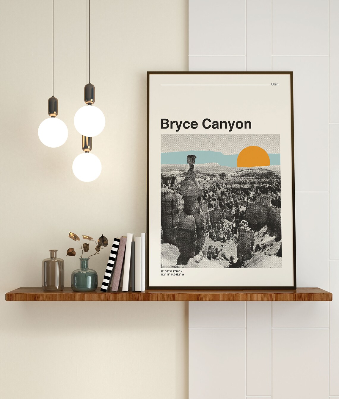 Bryce Canyon National Park Retro Travel Poster - Image 3