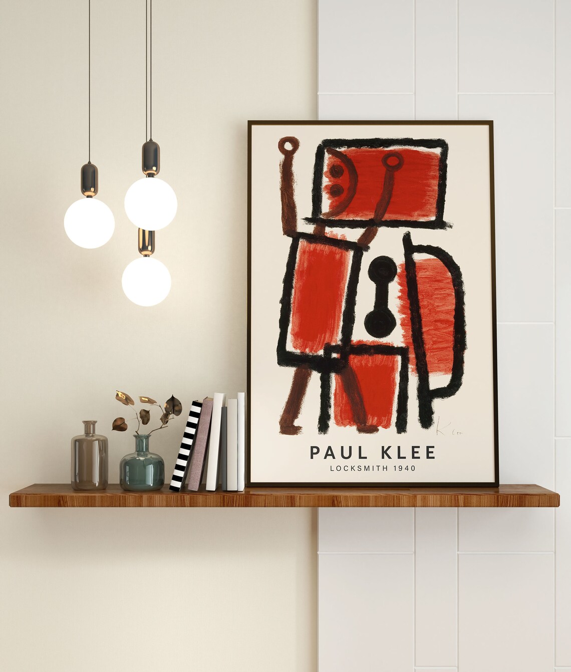 Paul Klee Locksmith 1940 Abstract Art Print - Image 3