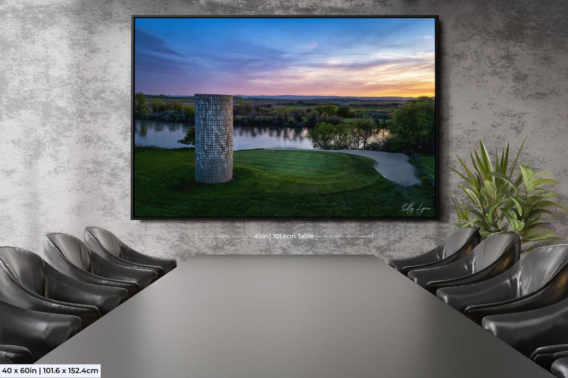 Golf Sunset Wall Art, Unique Gifts For Men - Image 2