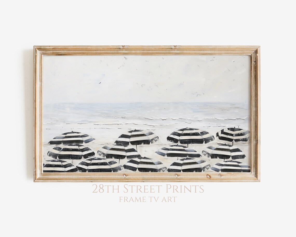 Summer Beach Art, Ocean Coastal Decor Poster
