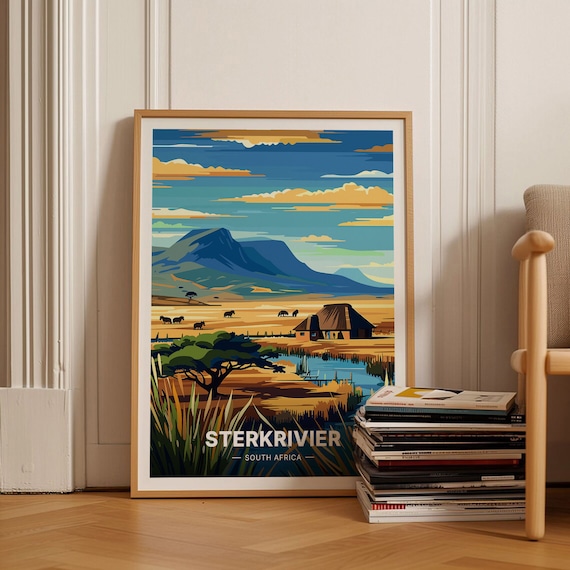Sterkrivier South Africa Poster Travel Wall Art Home Office Decor Art Lover Gift African Landscape Print C20 274