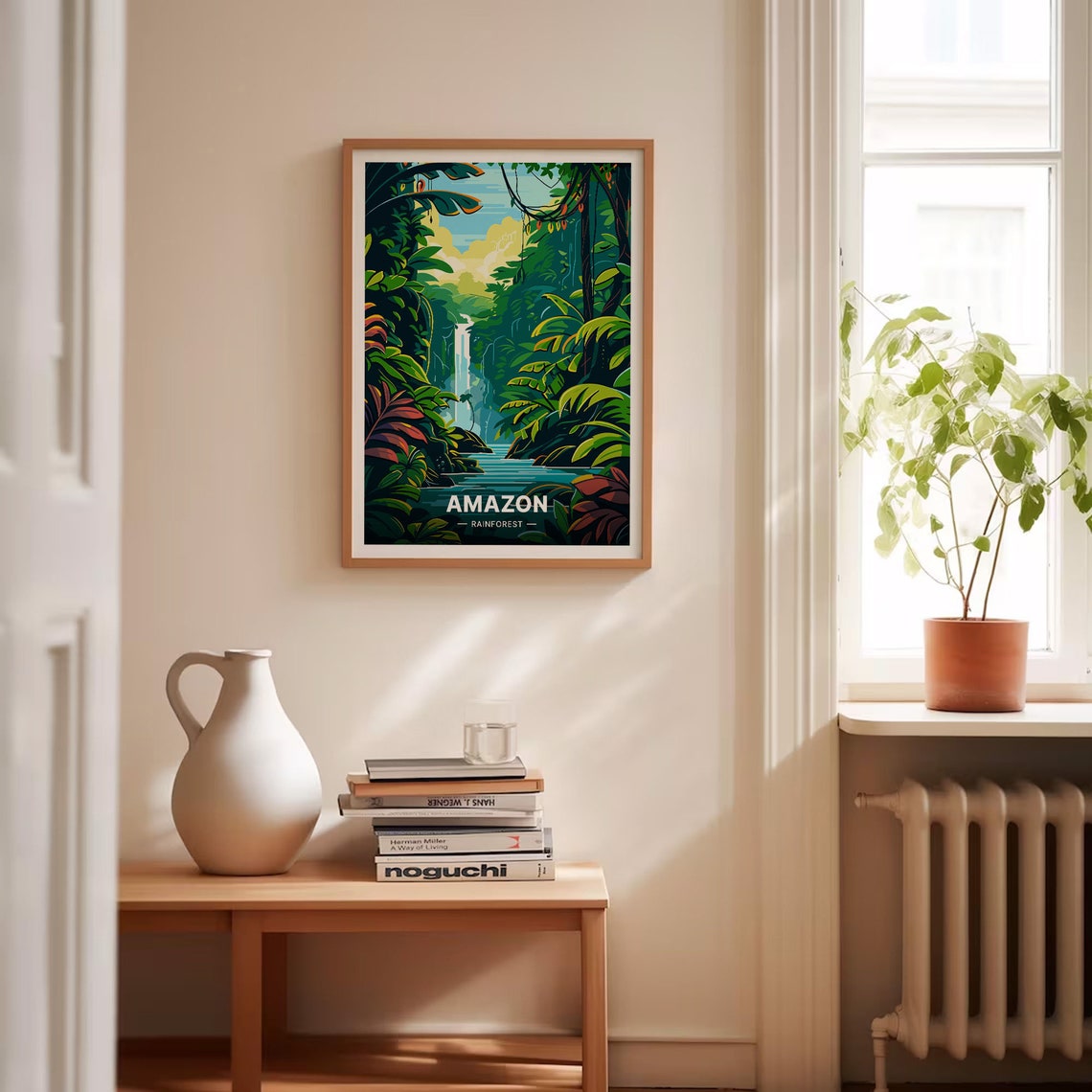 Amazon Rainforest Travel Poster Brazil Adventure Wall Art Unique Home Decor Gift For Travelers C20 898 - Image 4