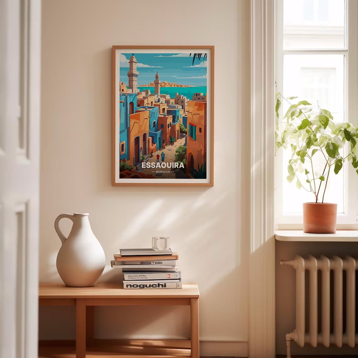 Essaouira Morocco Travel Poster, Wanderlust Art - Image 4