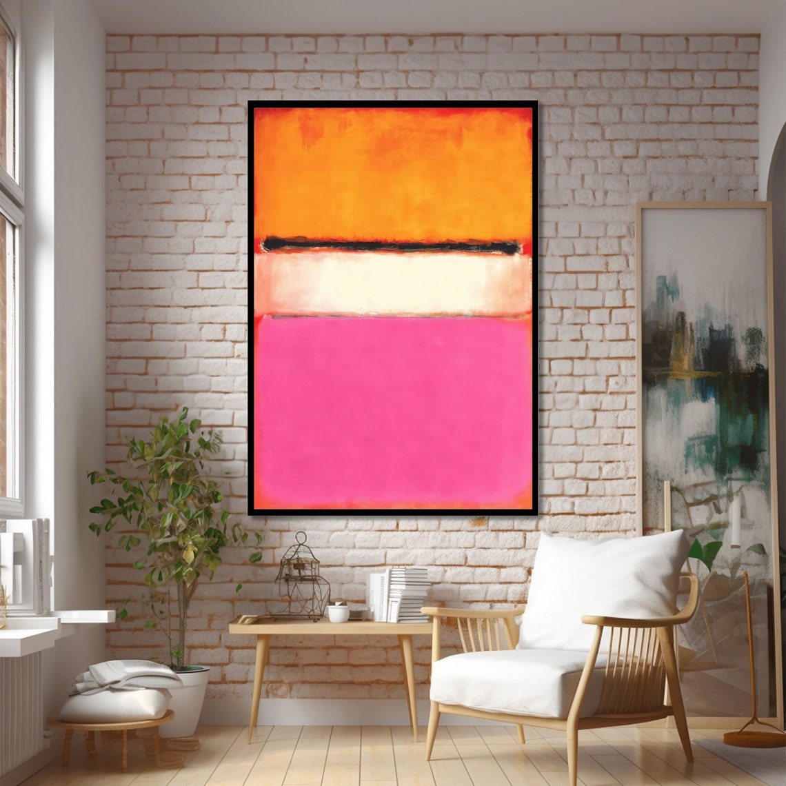 Mark Rothko Style Abstract Art Print - Image 2