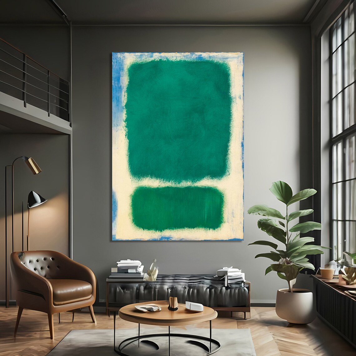 Mark Rothko Style Abstract Art Print, Modern Home Decor - Image 3