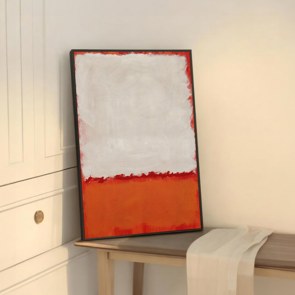 Mark Rokhto Inspired Abstract Art, Minimalist Decor - Image 5