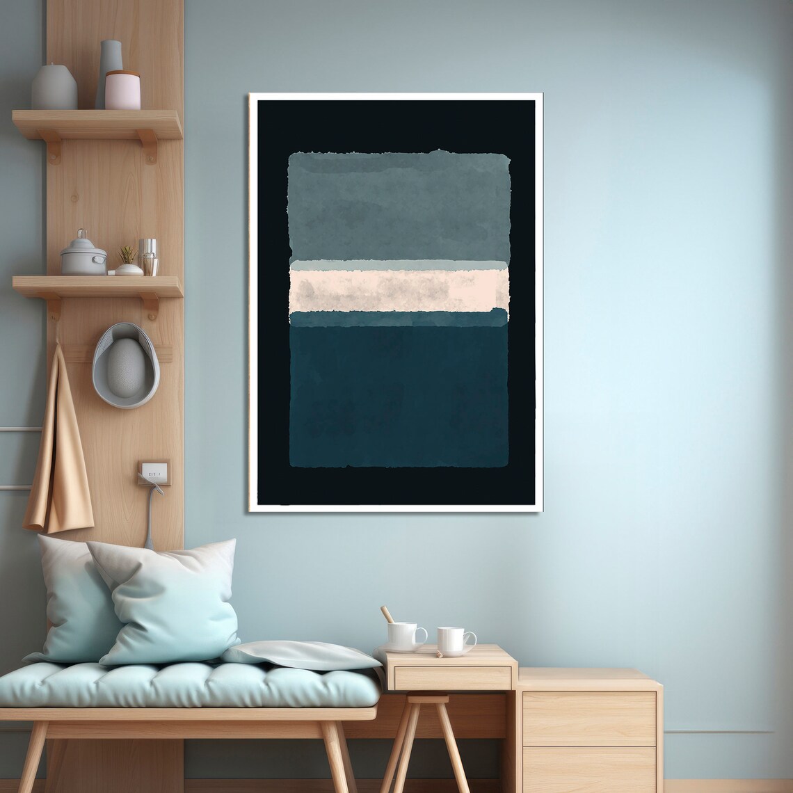 Mark Rokhto Minimalist Abstract Art, Modern Decor - Image 4