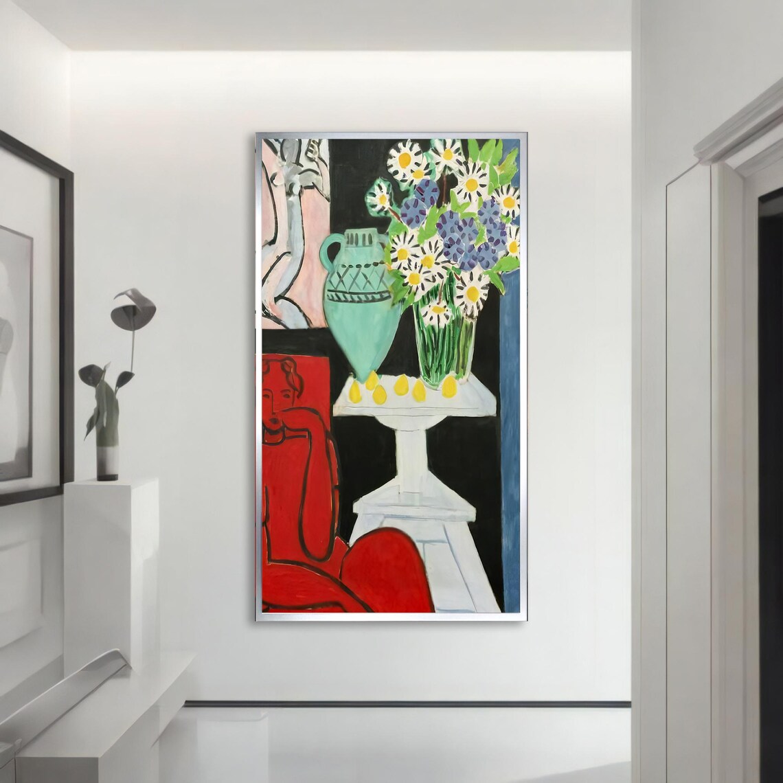 Matisse Inspired Still Life, Modernist Art - Image 2