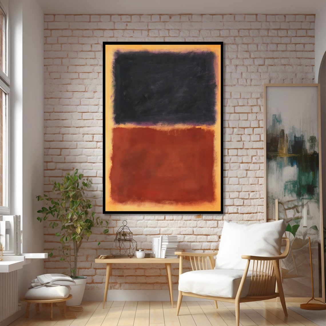 Mark Rothko Style Abstract Art Print - Image 2