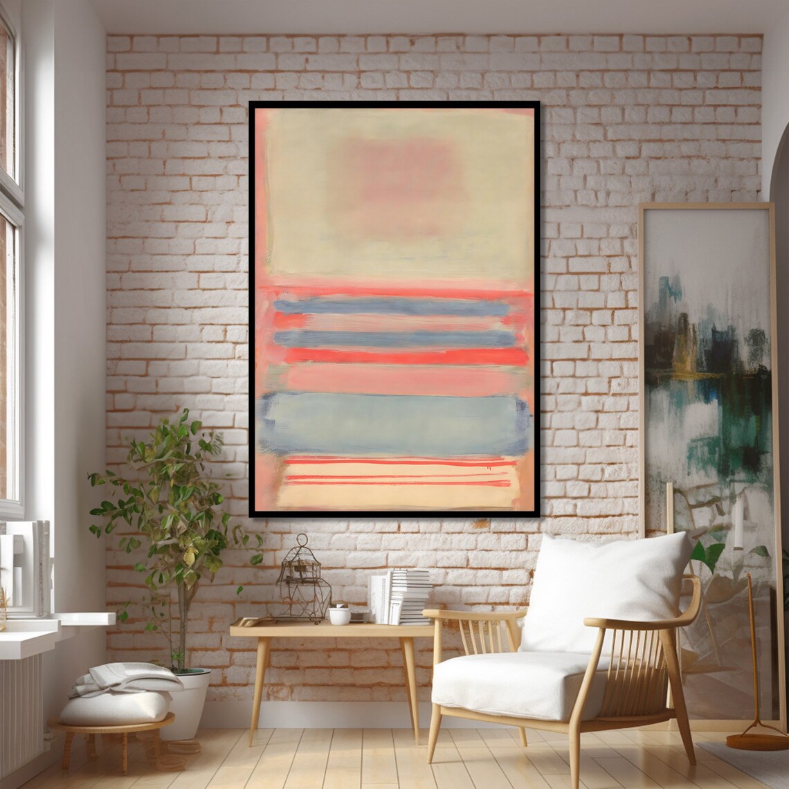 Mark Rokhto Inspired Abstract, Modern Home Decor - Image 3