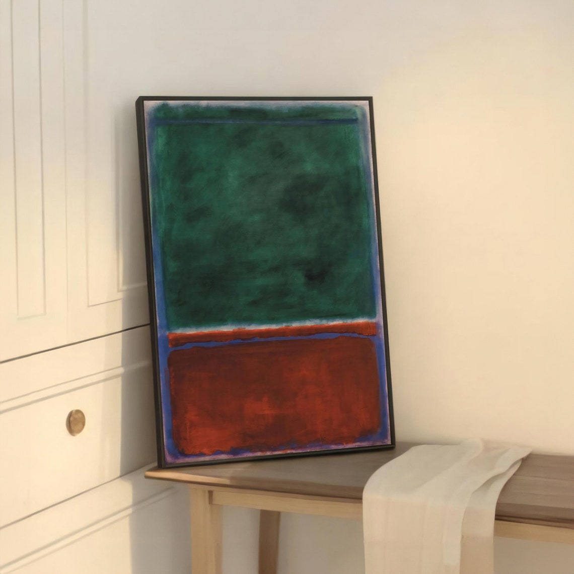 Mark Rothko Style Abstract Art Print - Image 5