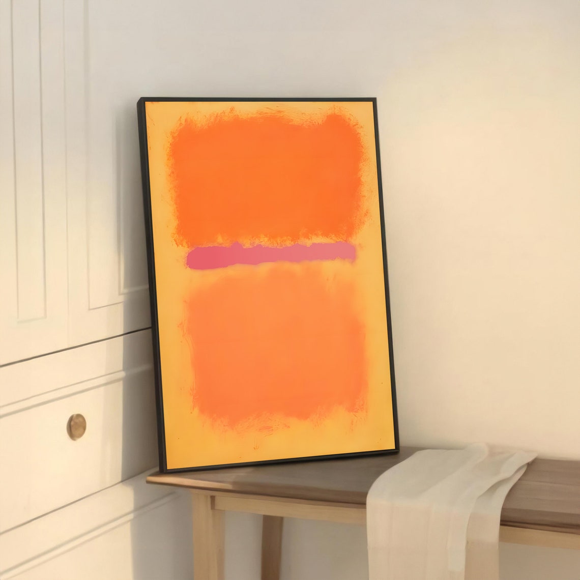 Mark Rothko Style Abstract Art Print - Image 5