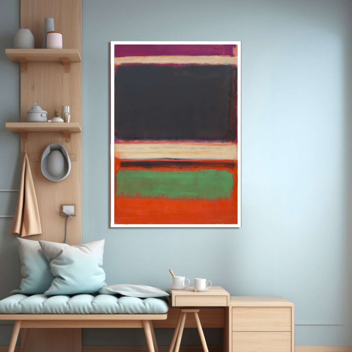 Mark Rothko Style Modern Abstract Art Print - Image 4