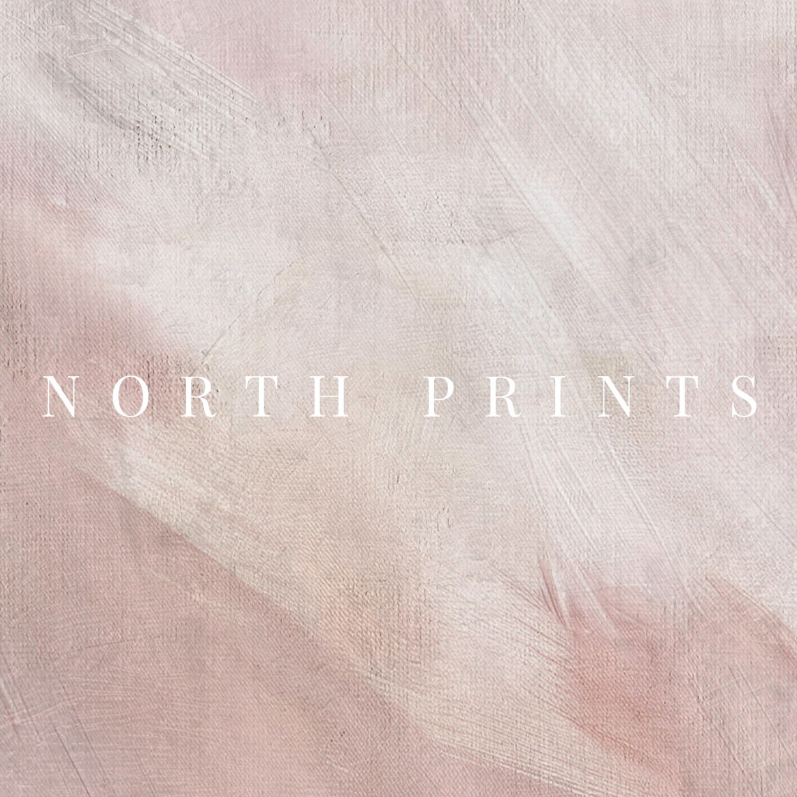 Blush Pink Abstract Statement Print, Scandinavian - Image 2
