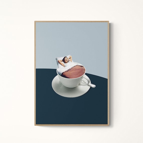 Morning Rituals Coffee Art Print, Museum Quality Matte