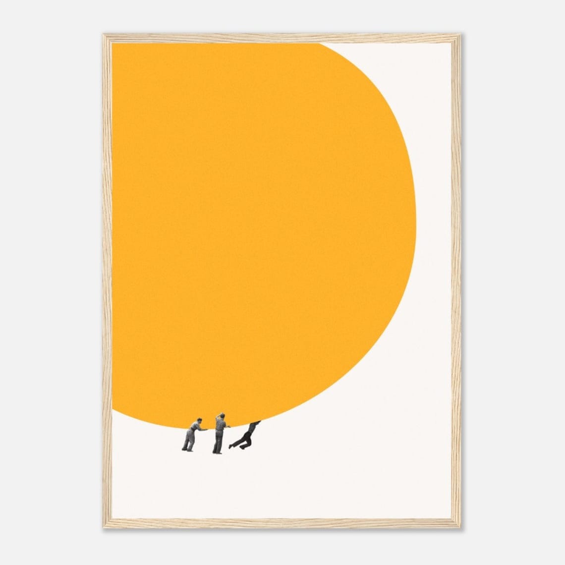 We Can Move The Sun Together Quote Art Print