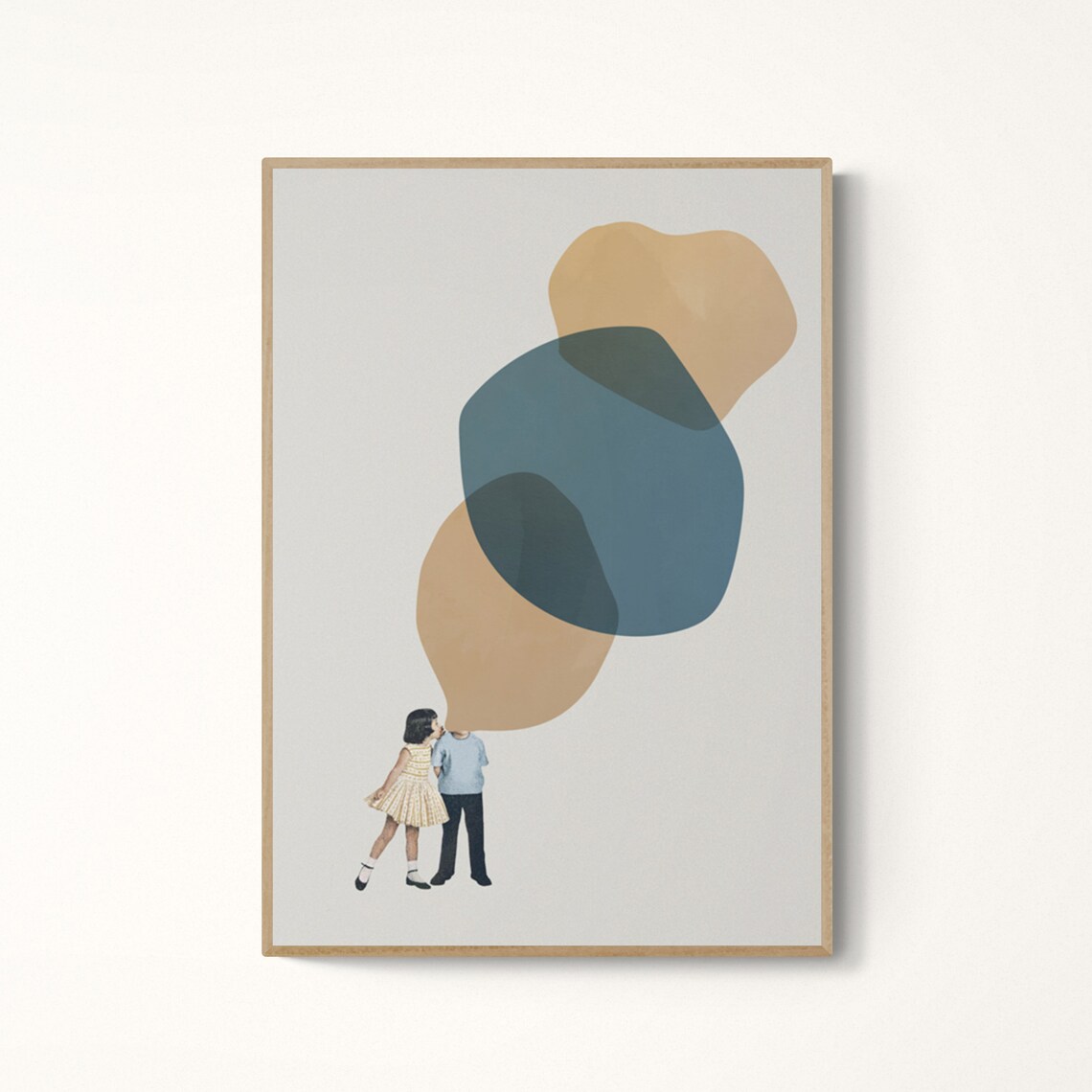 A Thousand Stories To Tell Abstract Art Print
