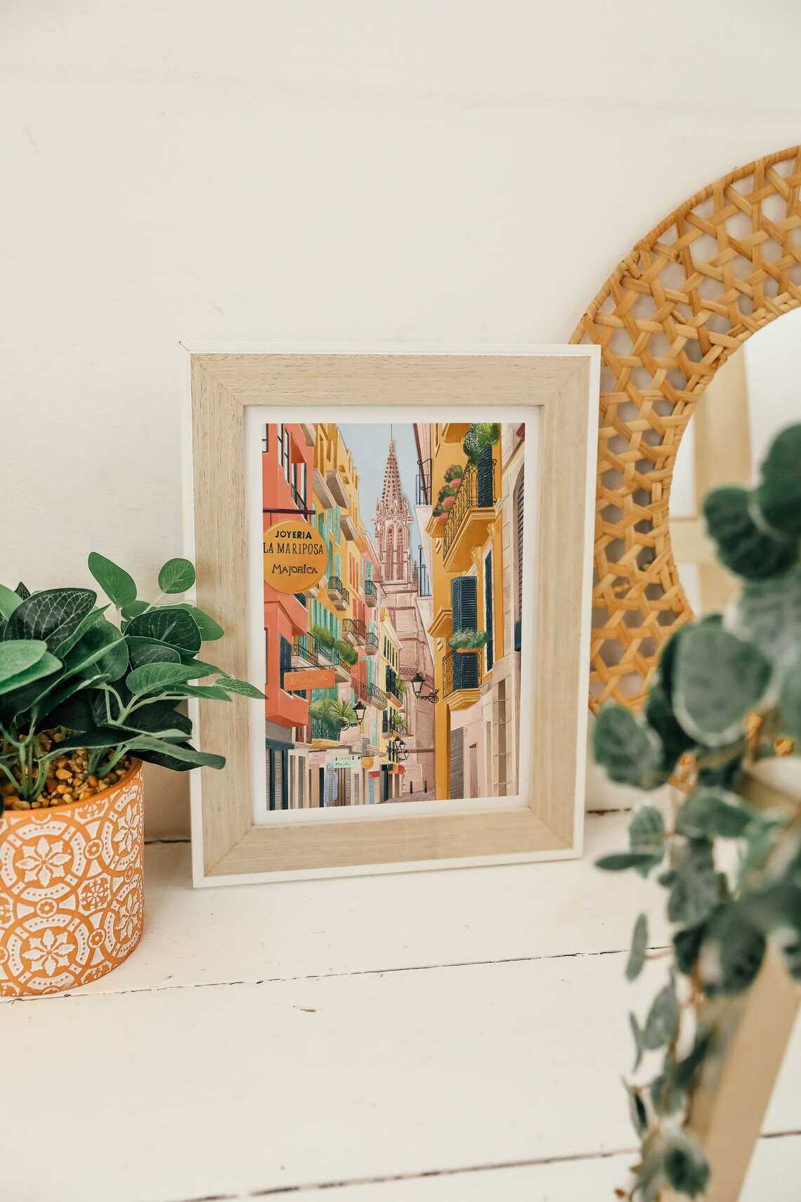 Palma Majorca Travel Poster, Mallorca Art Print - Image 2