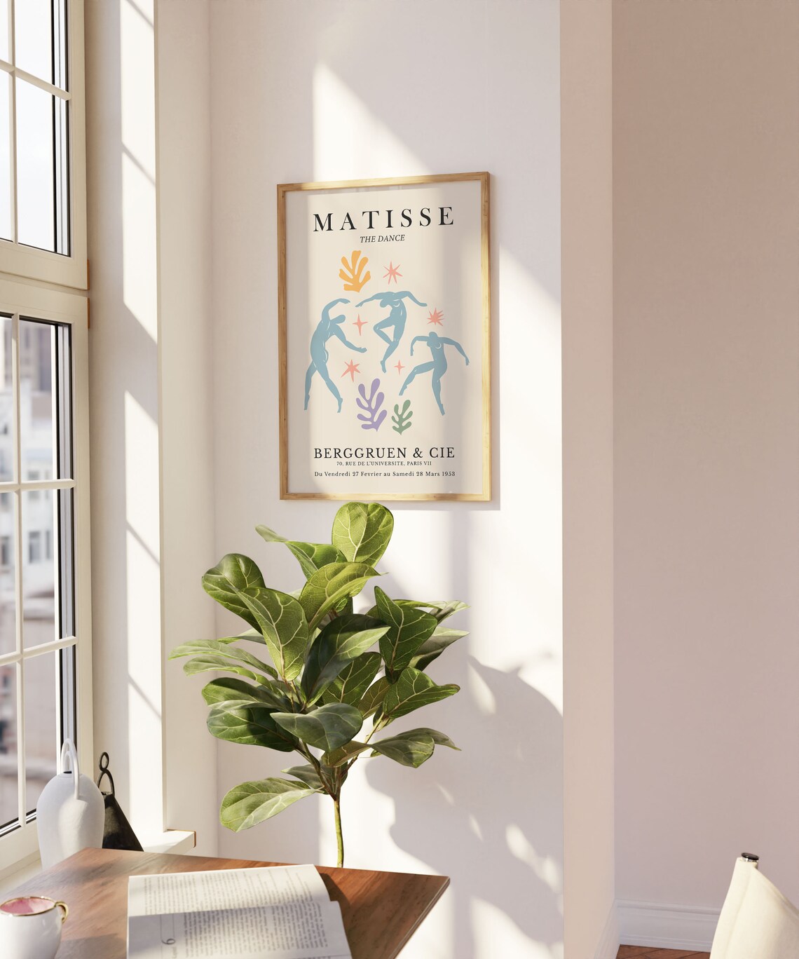 Matisse The Dance Exhibition Poster Art Print - Image 3