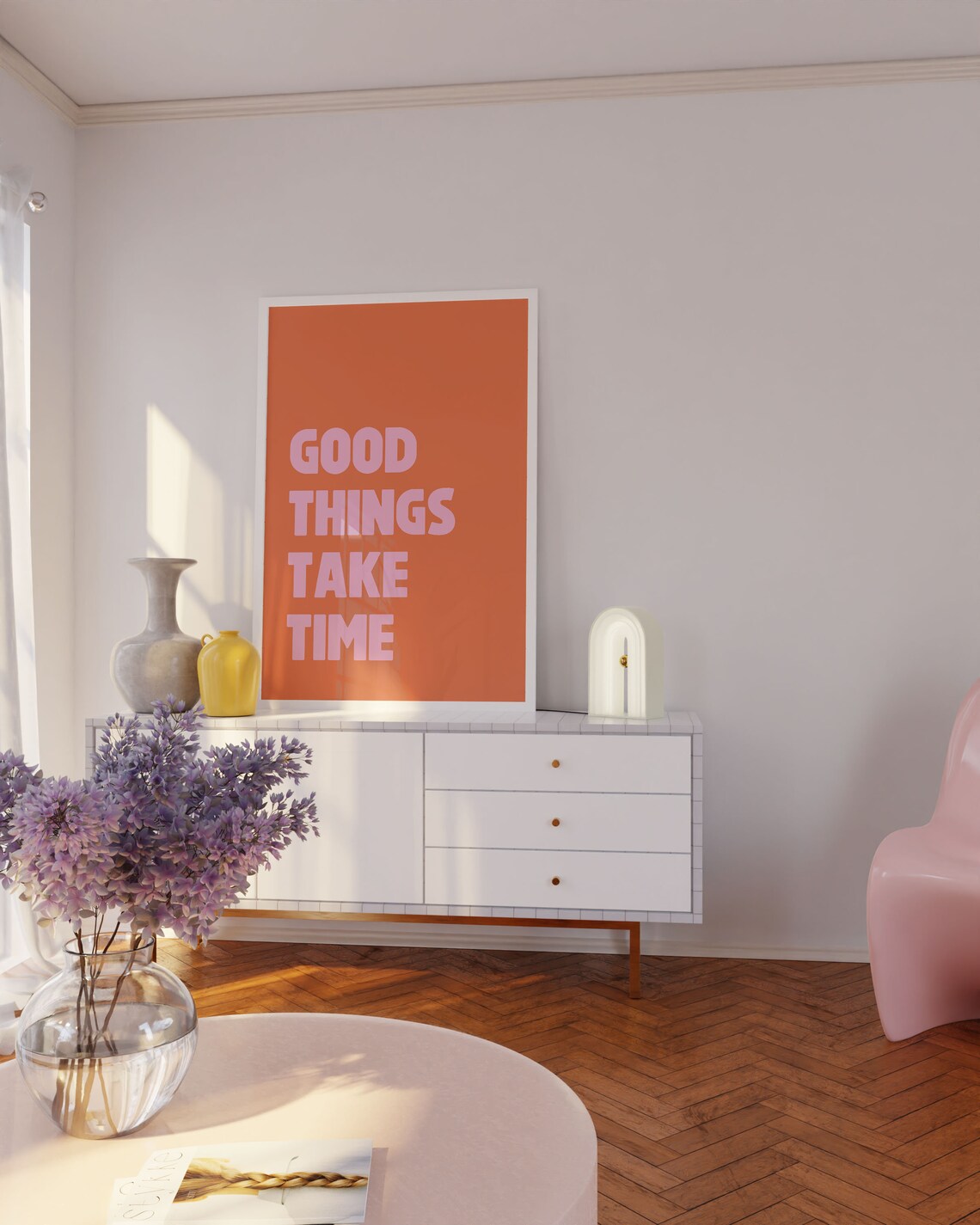 One Affirmation Poster, Retro Indie Wall Art Print - Image 3
