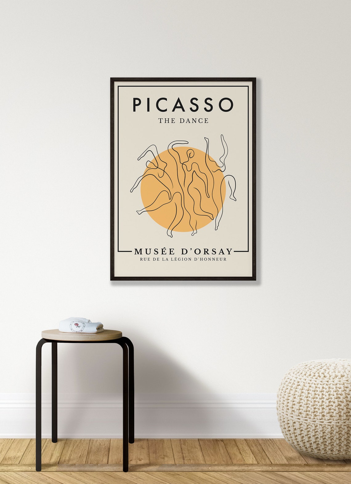 Picasso The Dance Line Figure Art Museum Gallery Exhibition Poster - Image 2