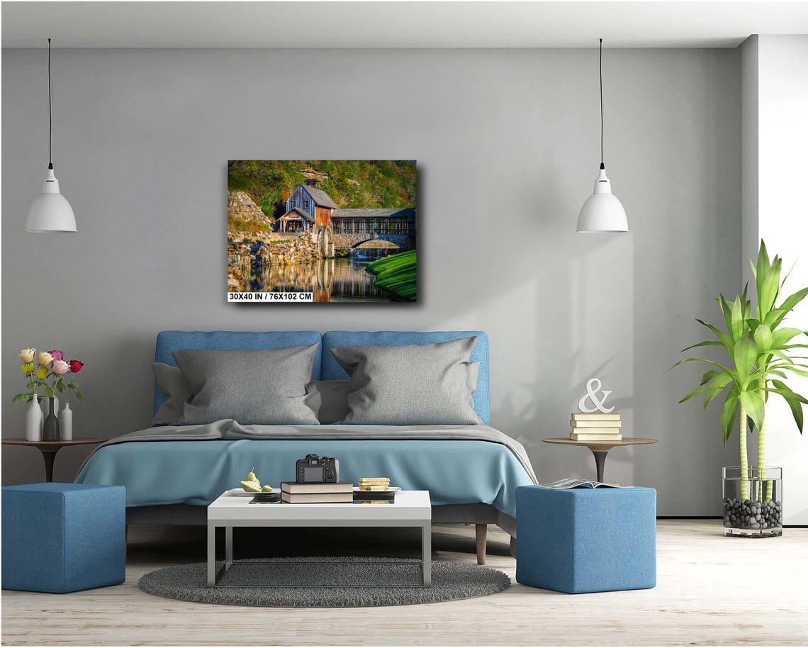 Dogwood Canyon Mill Dogwood Canyon Print Branson Wall Art Rustic Wall Art - Image 5
