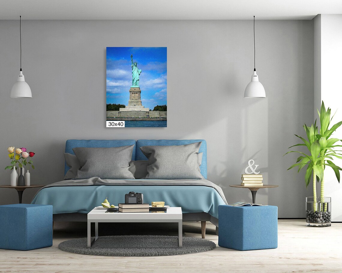 New York City Art New York Skyline Statue Of Liberty Statue Of Liberty Art Statue Of Liberty Print - Image 5