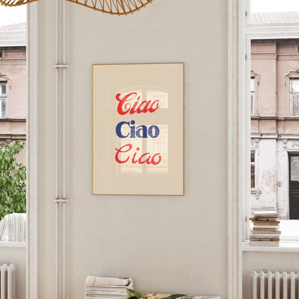 Ciao Italian Wall Art, Vintage Retro Poster - Image 3