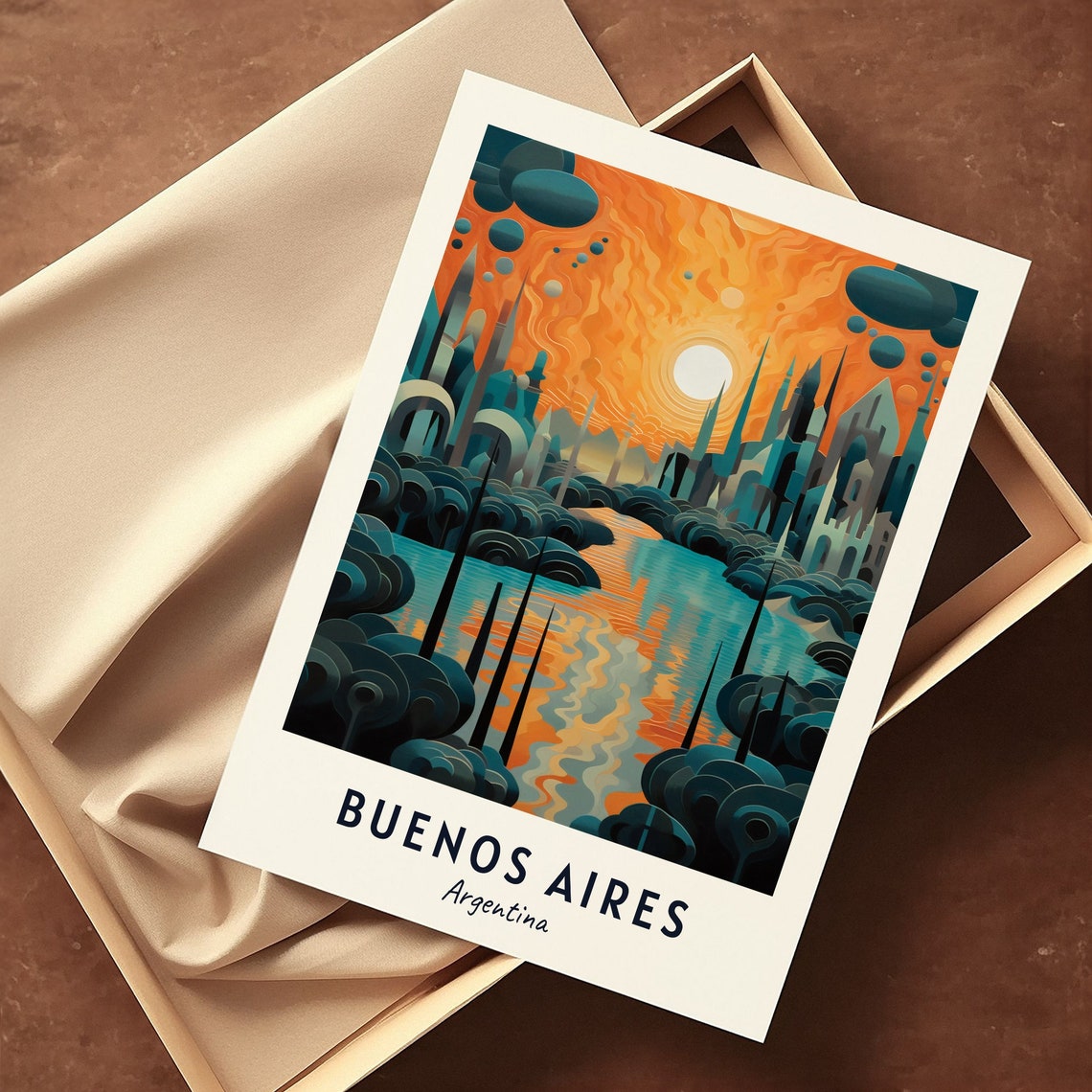 Buenos Aires Travel Print Wall Art Buenos Aires Argentina City Print Buenos Aires Travel Gift Buenos Aires City Poster Travel Gift - Image 3