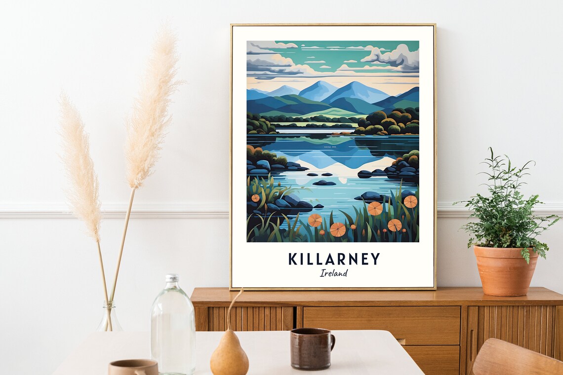 Killarney National Park Travel Gift Poster - Image 2