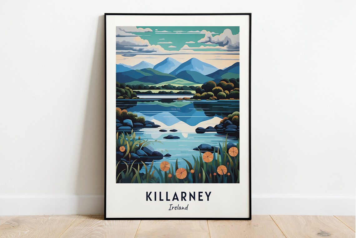 Killarney National Park Travel Gift Poster