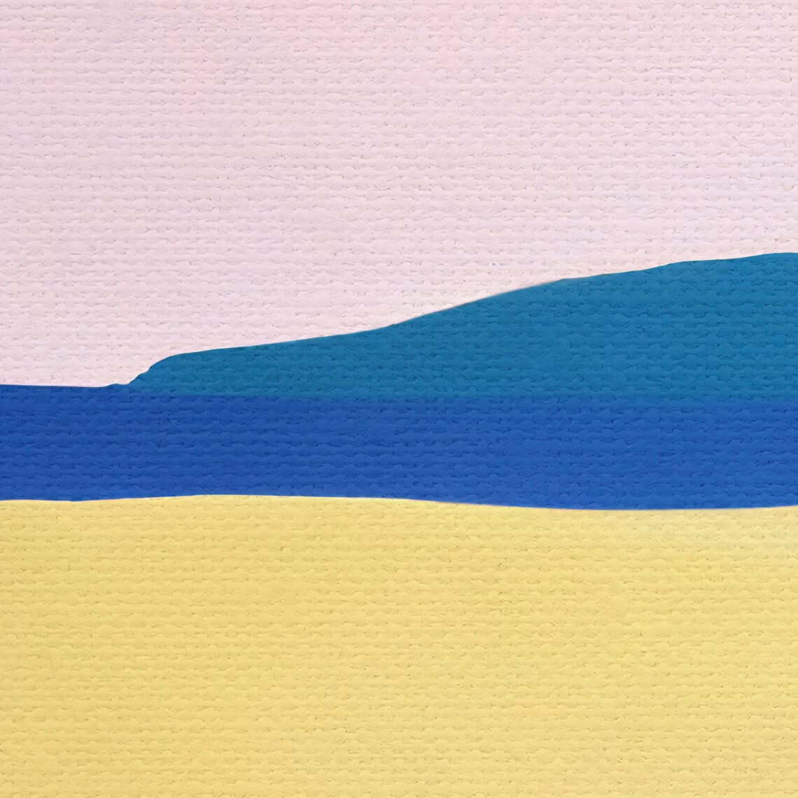 Landscape Painting Series No11, Minimal Abstract Artwork - Image 2