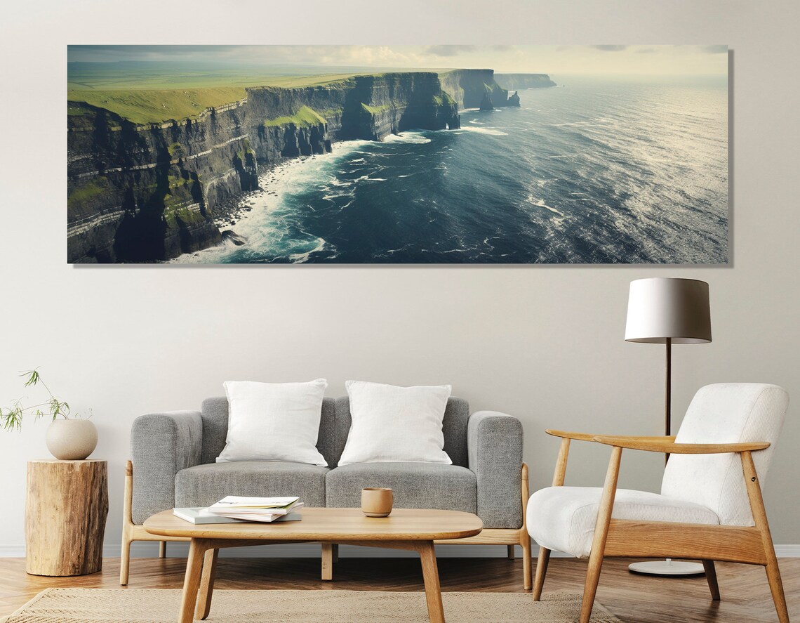 Cliffs Of Moher, Ireland Landscape Poster Print - Image 3