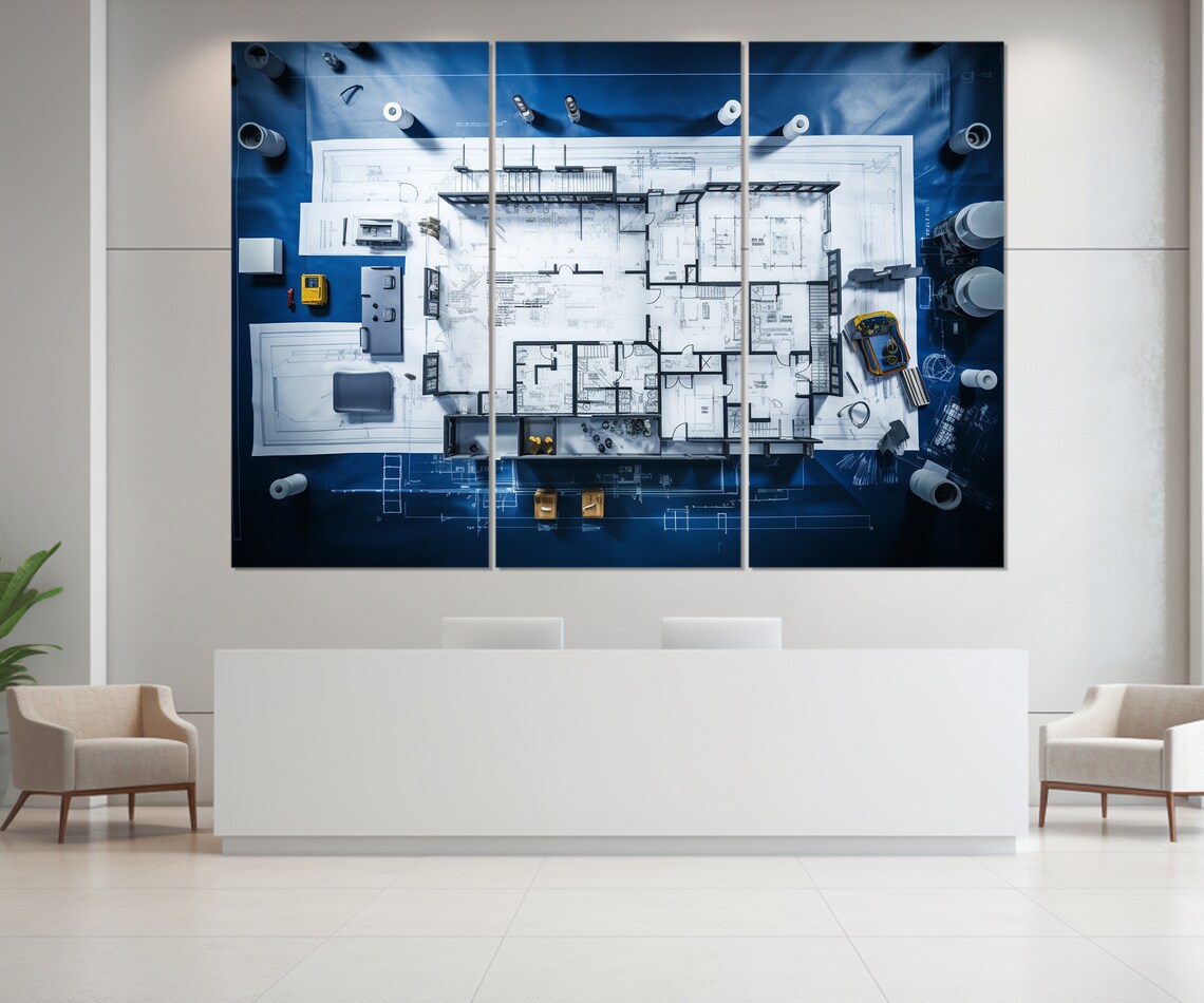 Architect Print, Abstract Architect Gift - Image 4
