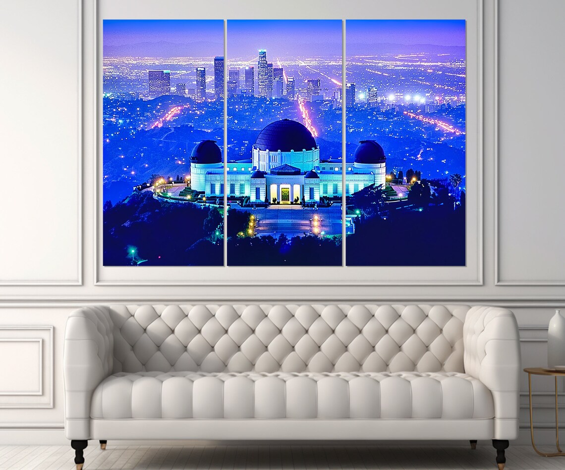 Griffith Observatory, Los Angeles Travel Poster - Image 3
