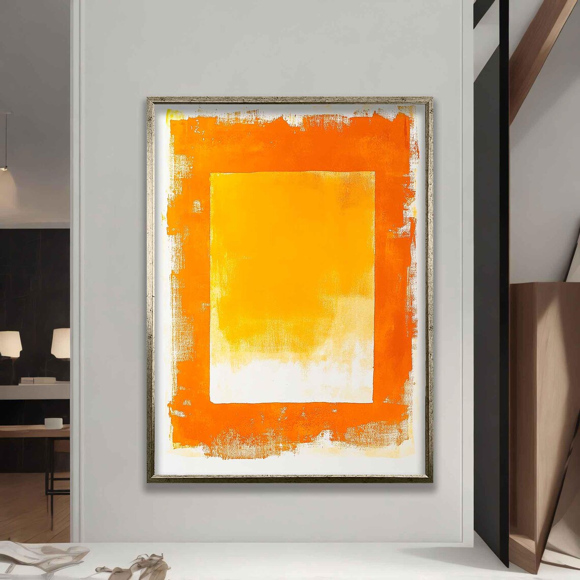 Yellow Orange Mark Rothko Expressionism Art Reproduction - Image 5