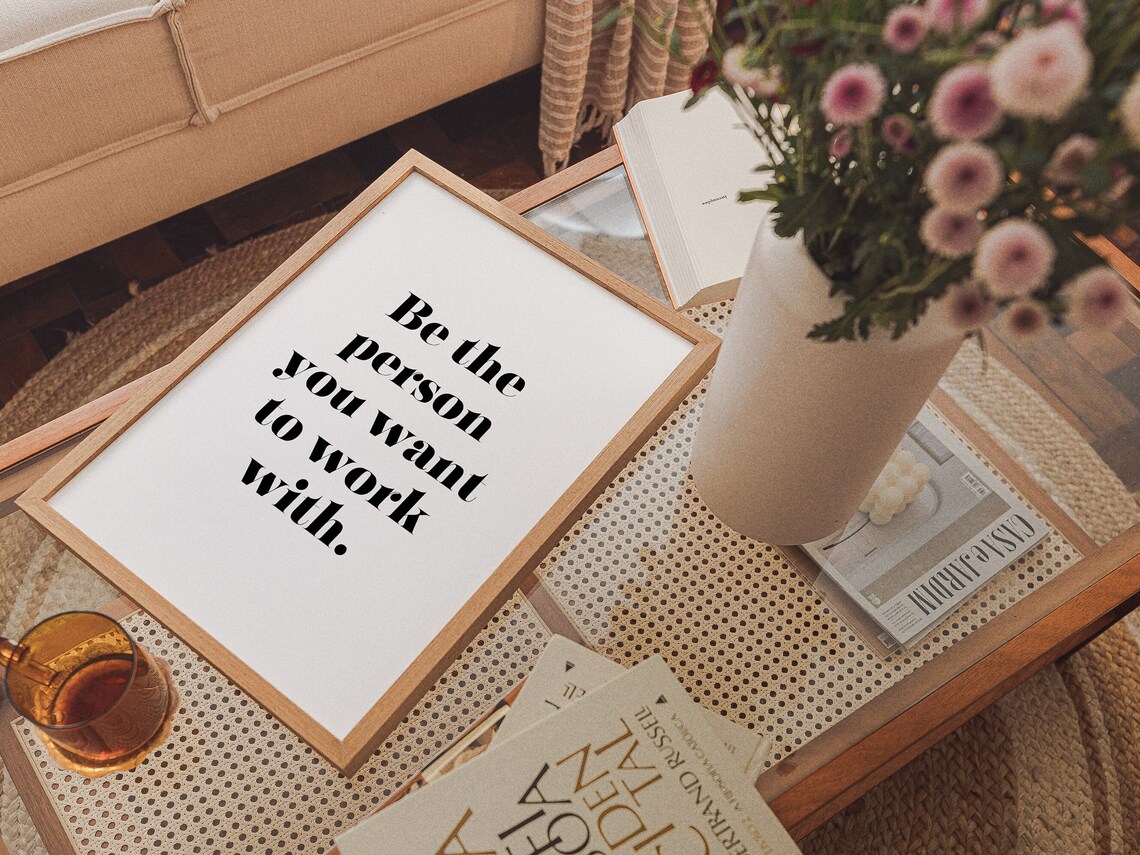 Teamwork Quotes, Home Office Motivational Typography - Image 2