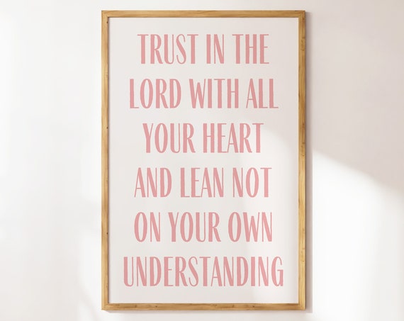 Proverbs 35 6 Christian Wall Art Bible Verse Quote Coastal Granddaughter Prints Pink Girly Wall Art Minimalist Faith Poster Apartment Decor