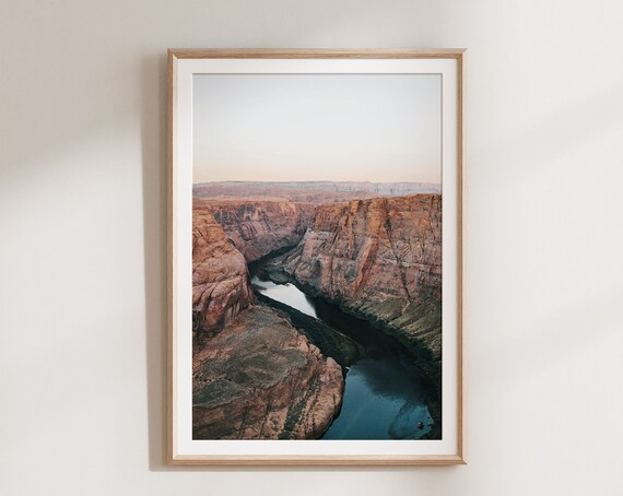 Canyon Boho Southwestern Desert Wall Art Print