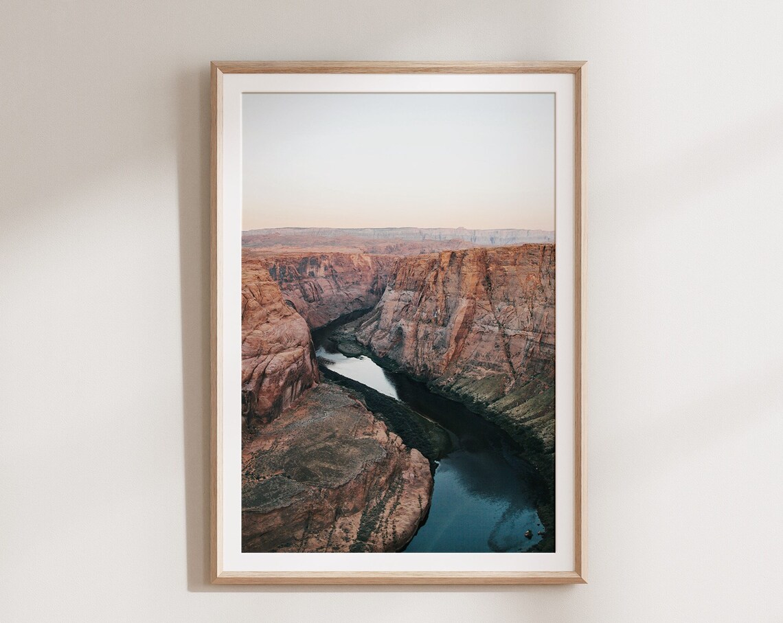 Canyon Boho Southwestern Desert Wall Art Print