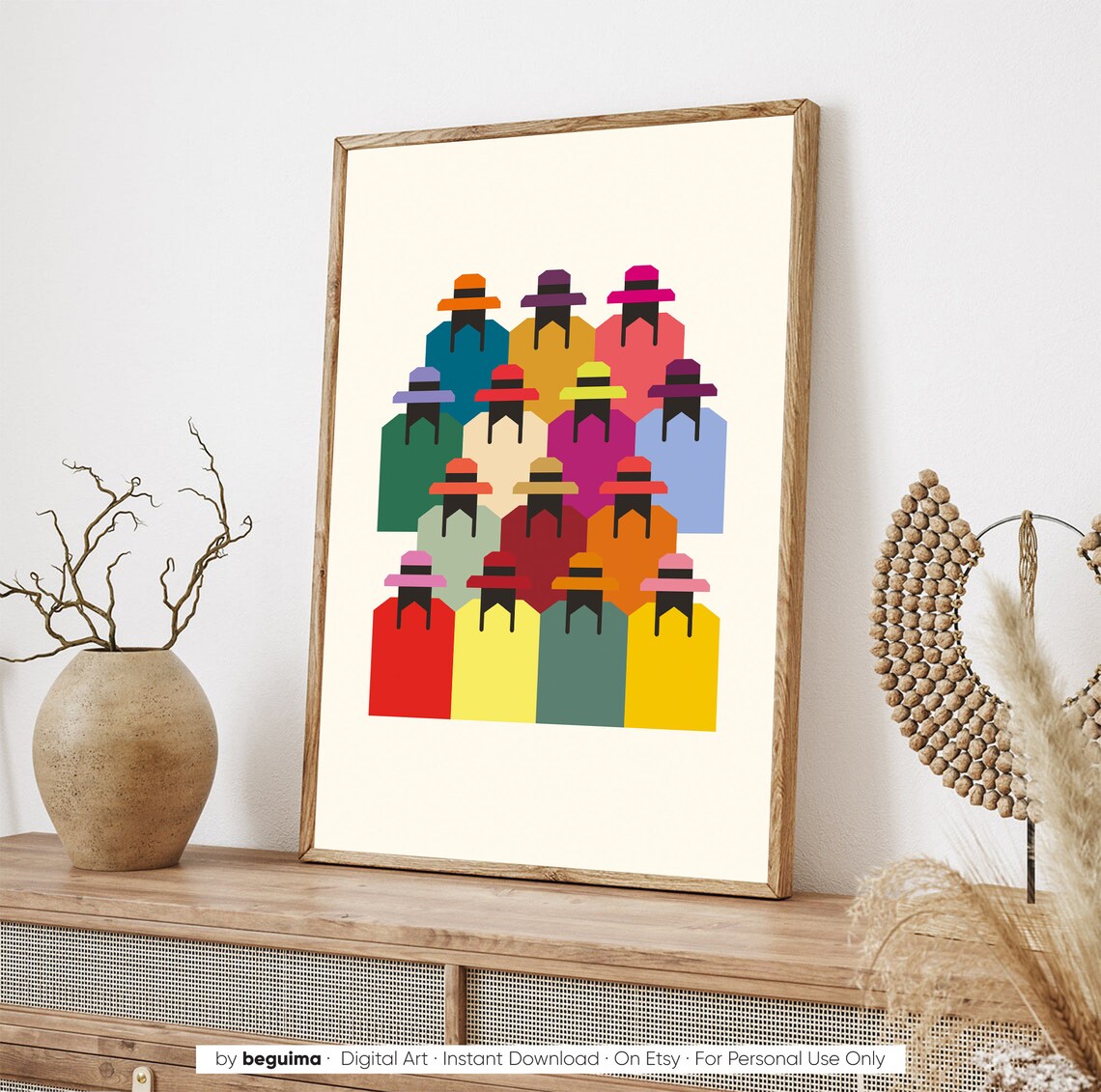 Quechua Cholita Peru Bolivia Women Wall Art Print - Image 2
