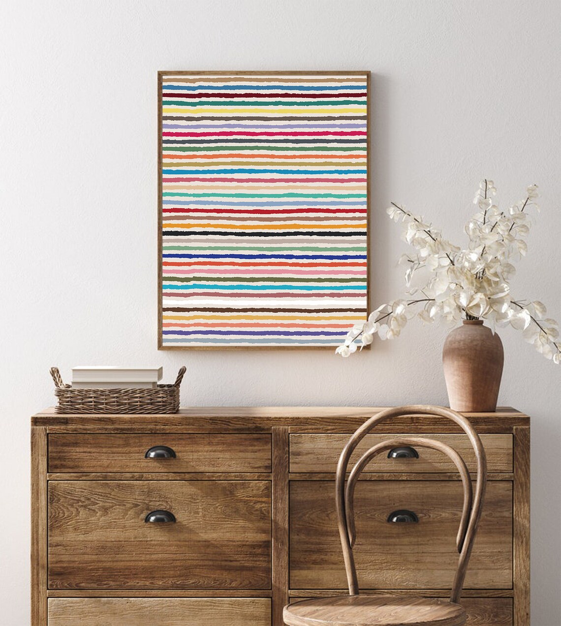 Modern Abstract Colourful Art Print, Nursery Decor - Image 4