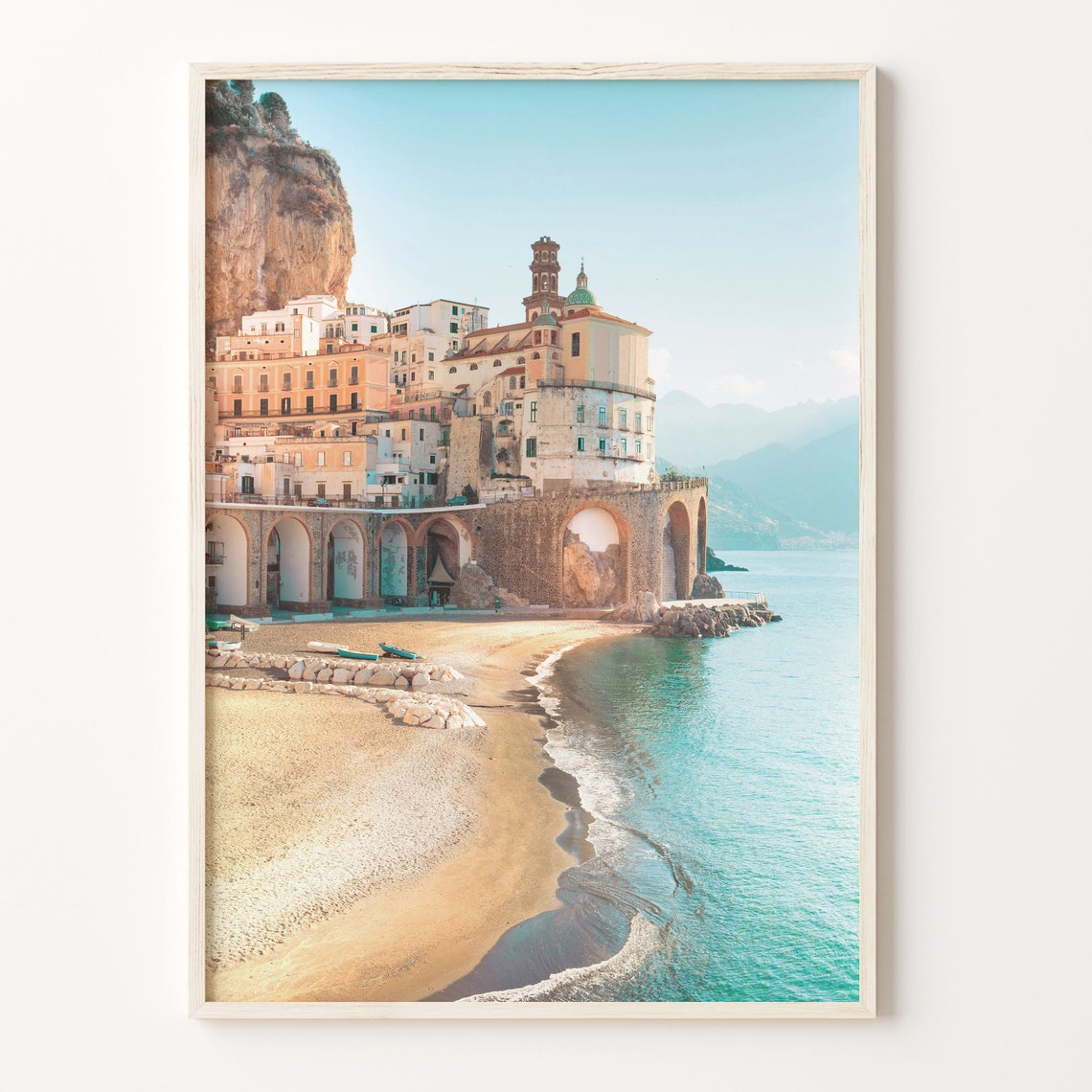Amalfi Colorful Poster Print Amalfi Photo Wall Art Amalfi Wall Decor Amalfi Travel Print City Map Amalfi Street Map Poster C18 21