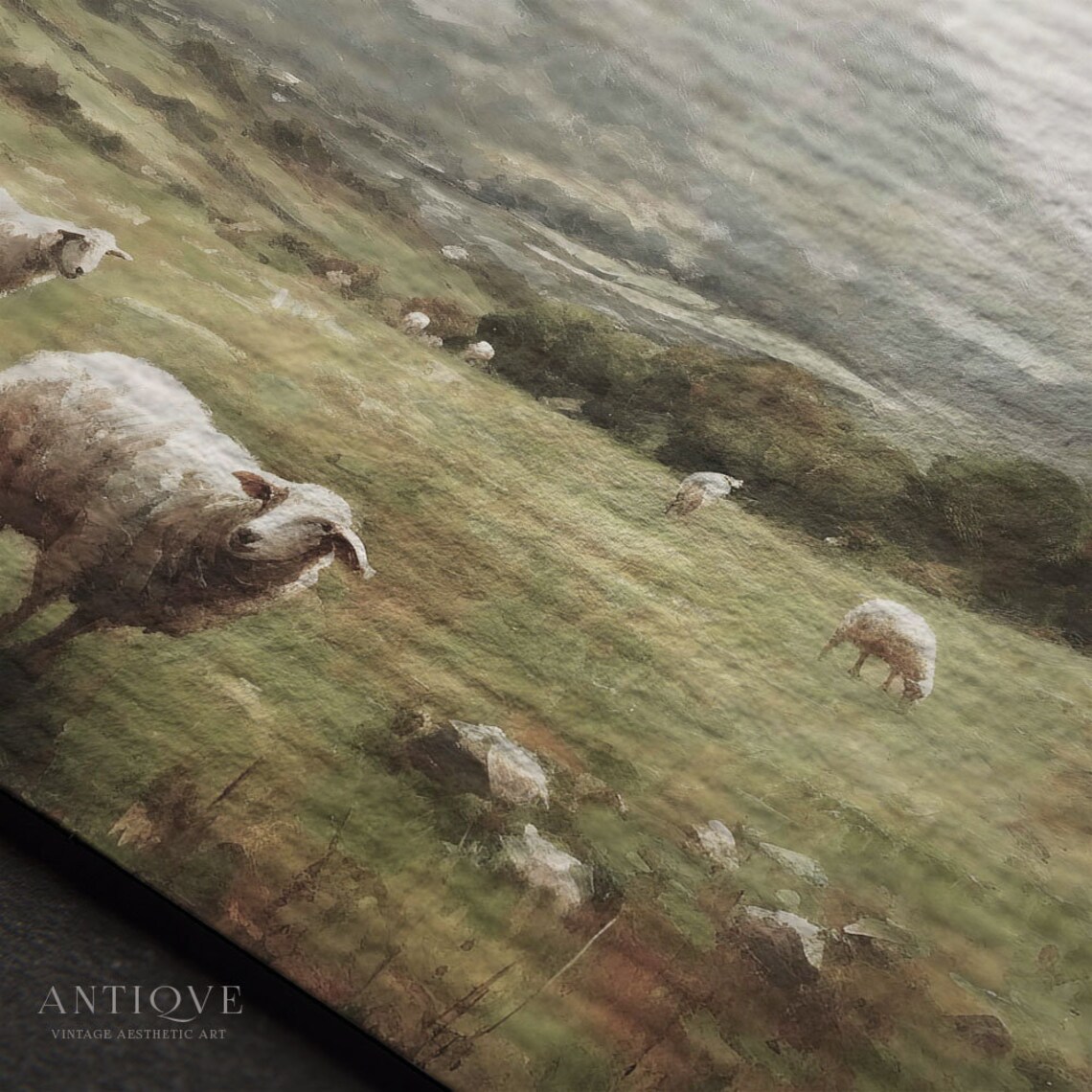 Sheep In The Irish Hills, Irish Countryside Art Print - Image 3