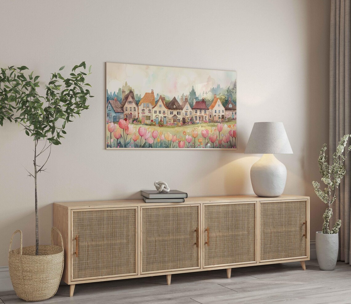 Easter Countryside Spring Home Decor Art Print - Image 4